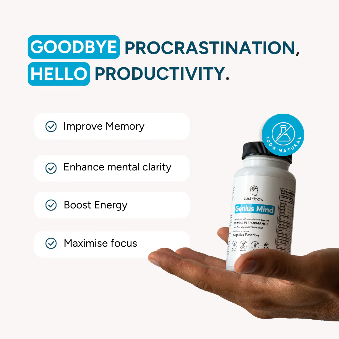 Genius Mind Focus & Cognitive Performance Formula - Image 3